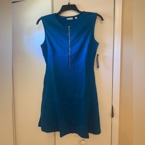 New York & Co Sleeveless Dress - Blue